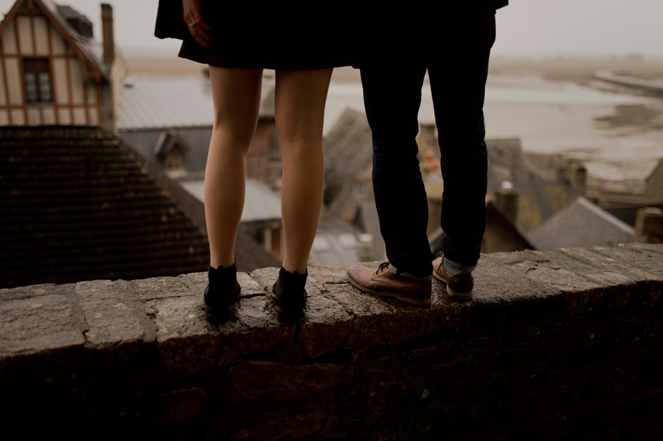 couple mont st michel