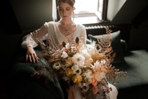 photo fleurs d'automne mariage caen