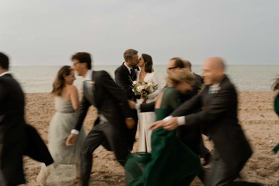 photo de mariage sur la plage