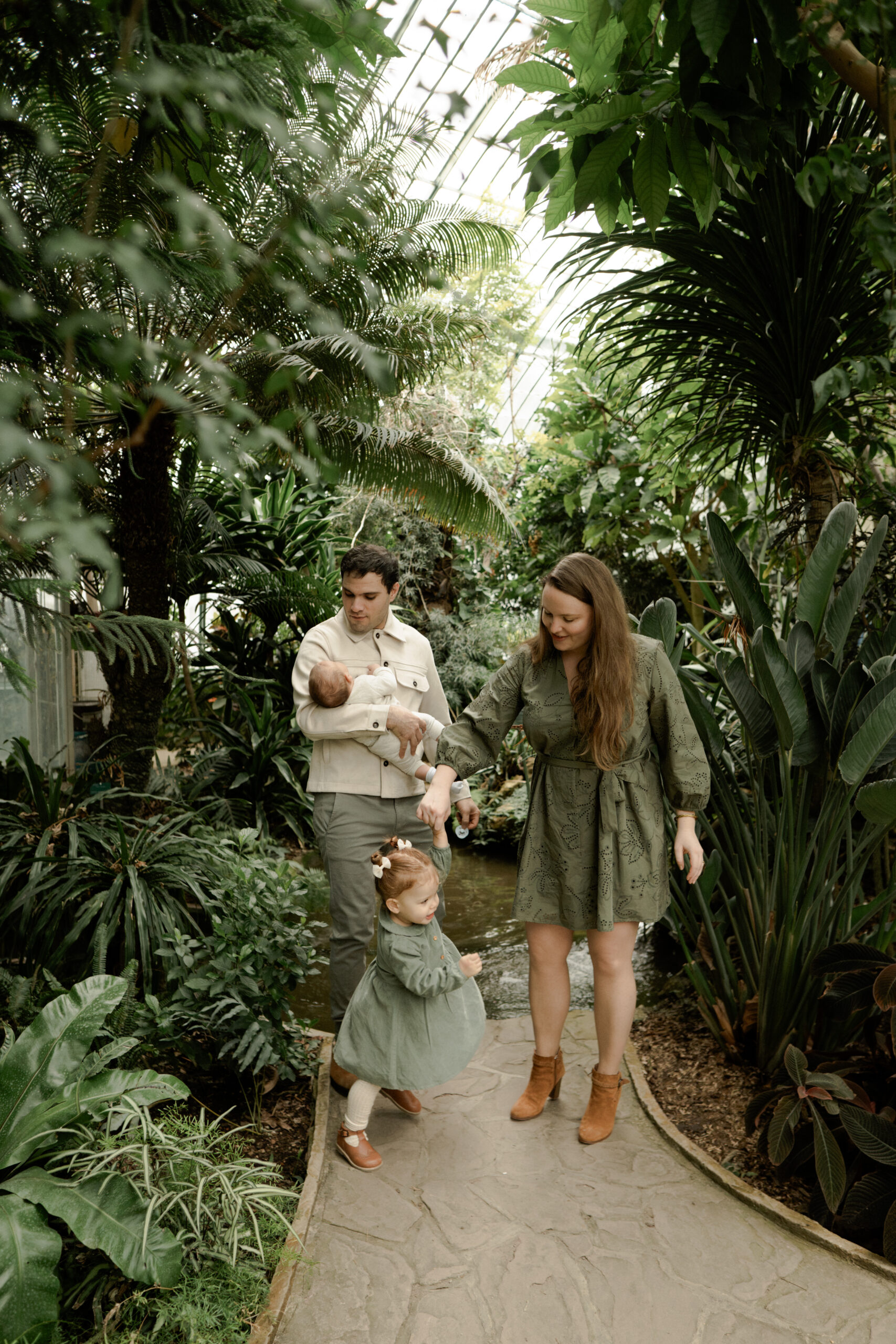 Shooting parents enfants lors d'un séjour à Paris