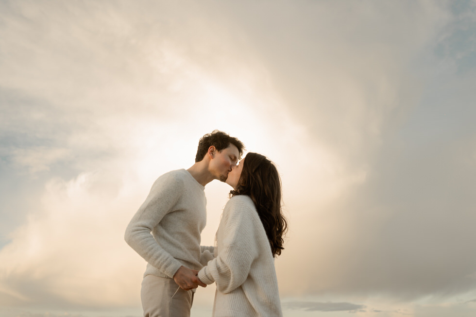 Séance photo mariage sur les plages du Calvados