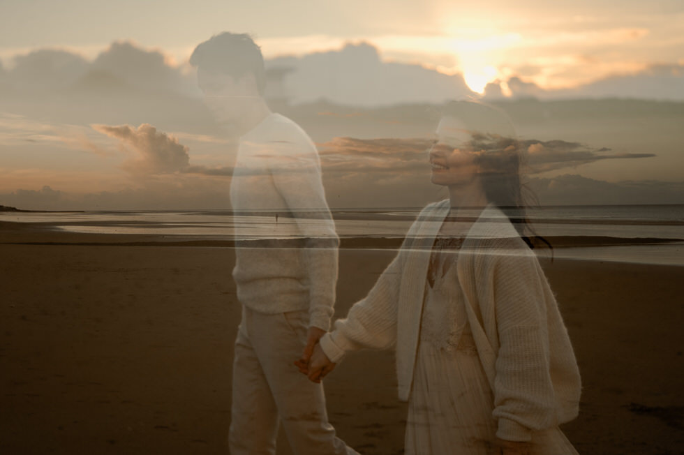 Shooting mariage à la plage