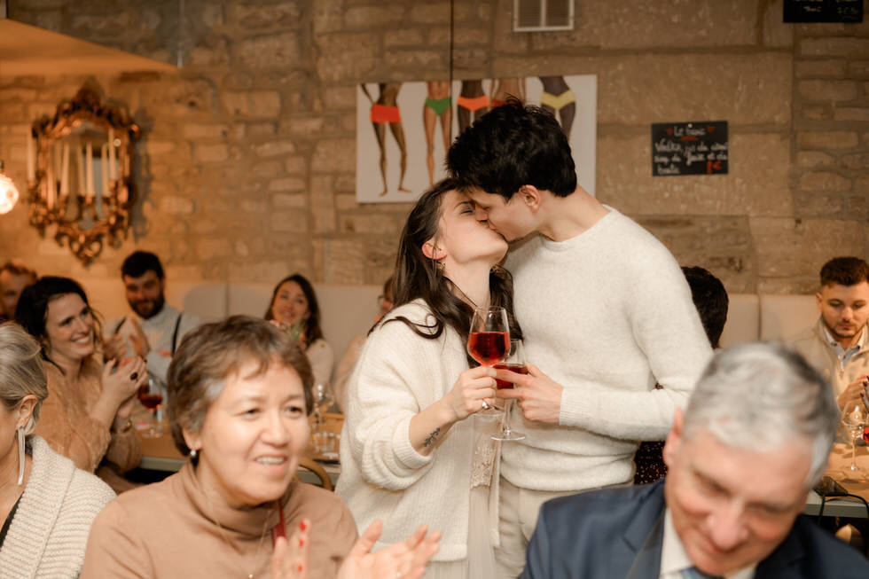 Dîner de mariage au restaurant près de Caen