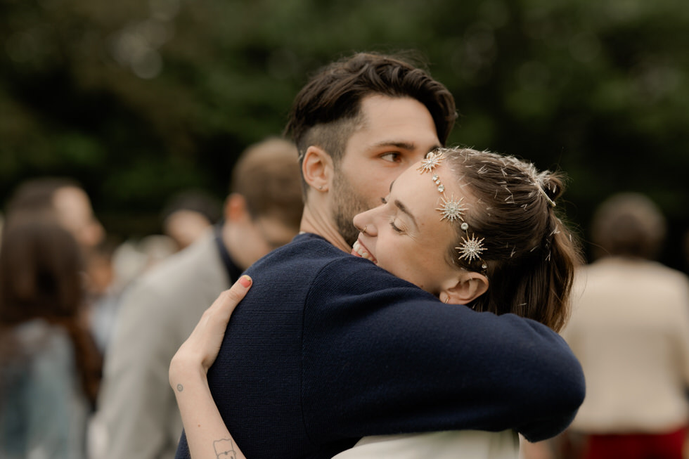 Mariage petit comité à la campagne